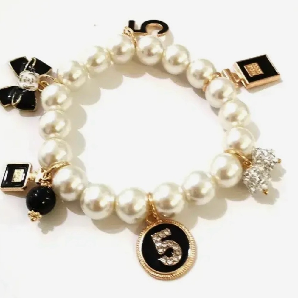 Charm Beads Pearl Bracelets N5